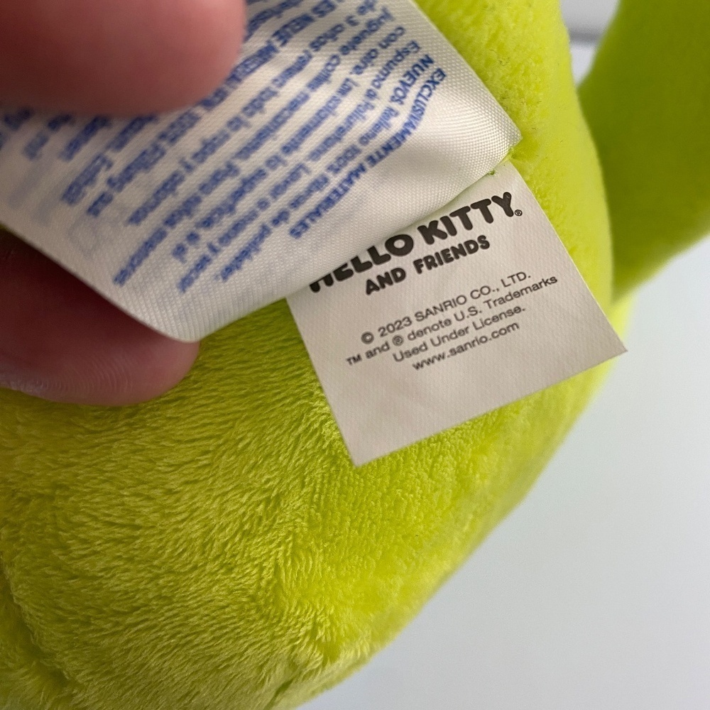 Keroppi Build A Bear Sanrio Hello Kitty 2023 Plush with Frog Sound - Picture 8 of 11
